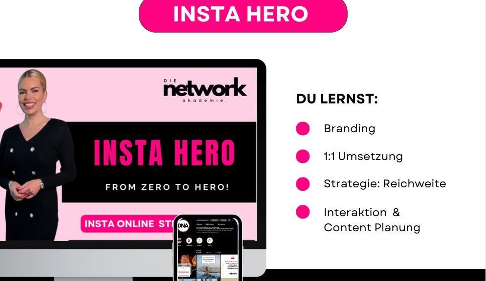 Insta Hero Online-Kurs