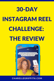 30 Tage Reel Challenge