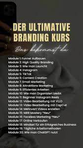 Der ultimative Brandingkurs