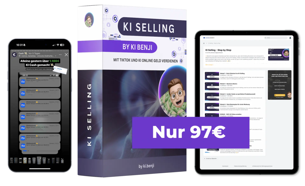 Mit KI Selling online Geld verdienen
