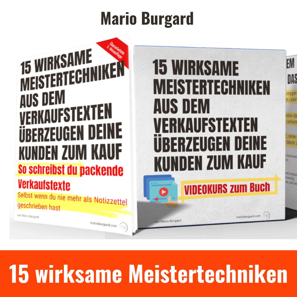 Verkaufstexten Masterkurs